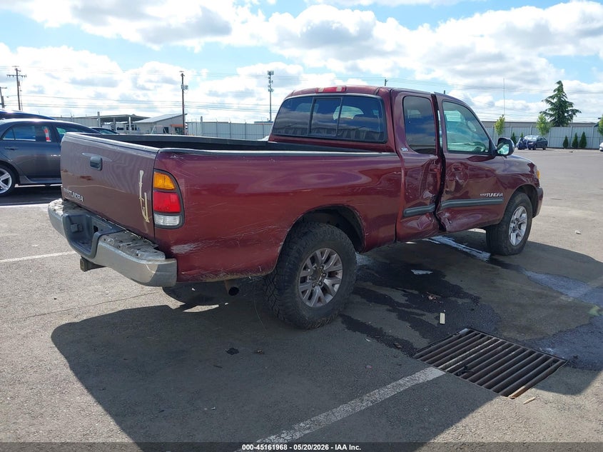 2004 TOYOTA TUNDRA VIN 5TBRN34144S440716 nuotrauka 4