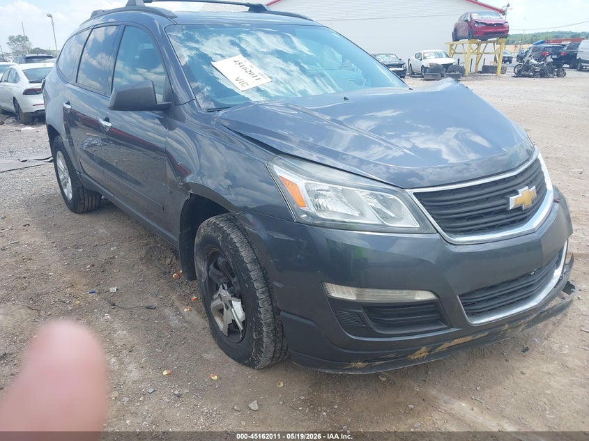 Vin: 1gnkvfkd7ej296477, lot: 45659675, chevrolet traverse ls 2014 img_1