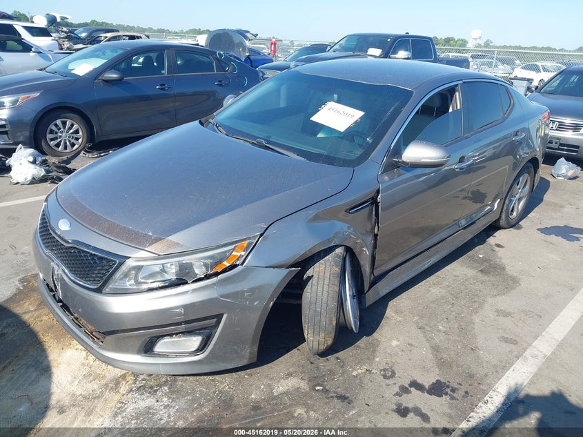 Vin: 5xxgm4a78eg299443, lot: 45659683, kia optima lx 20142