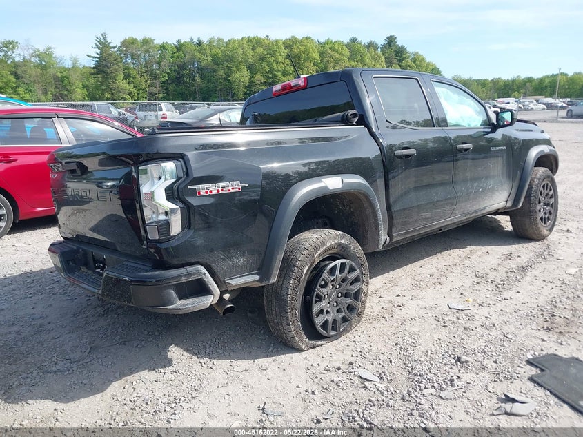 VIN 1GCPTEEK0P1128854 2023 CHEVROLET COLORADO 4WD  SHORT BOX TRAIL BOSS