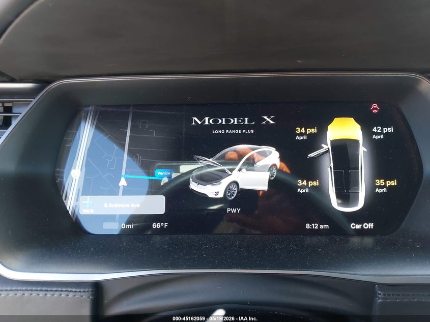 2020 Tesla Model X Long Range Dual Motor All-Wheel Drive/Long Range Plus Dual Motor All-Wheel Drive VIN: 5YJXCDE2XLF304255 Lot: 45162059