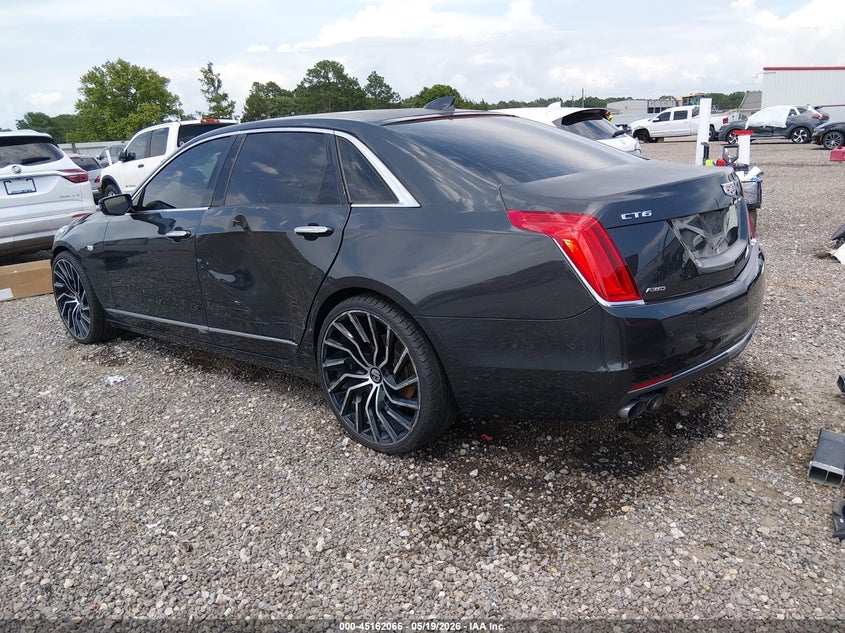 Vin: 1g6ke5r66gu147119, lot: 45659730, cadillac ct6 twin turbo luxury 20163