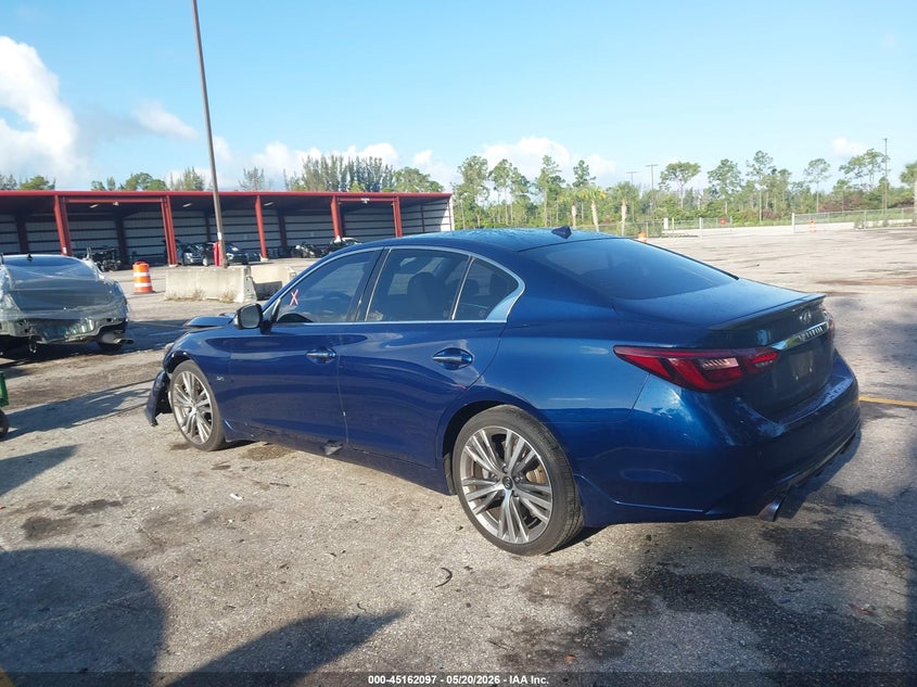 2019 INFINITI Q50 auction photo 3