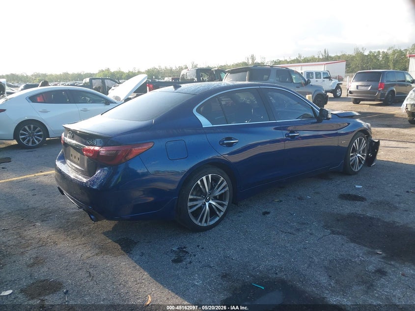2019 INFINITI Q50 auction photo 4