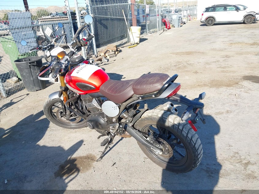 2026 TRIUMPH MOTORCYCLE SCRAMBLER auction photo 3