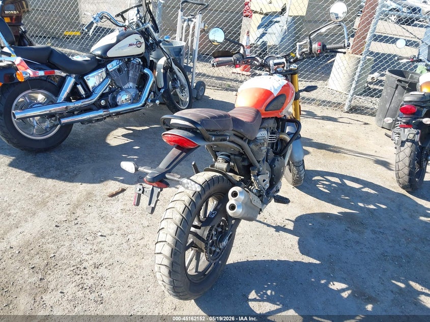 2026 TRIUMPH MOTORCYCLE SCRAMBLER auction photo 4