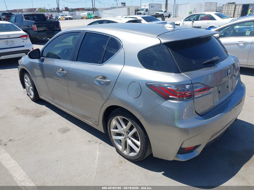 Vin: jthkd5bh9h2298995, lot: 45659833, lexus ct ct 200h f sport 20173