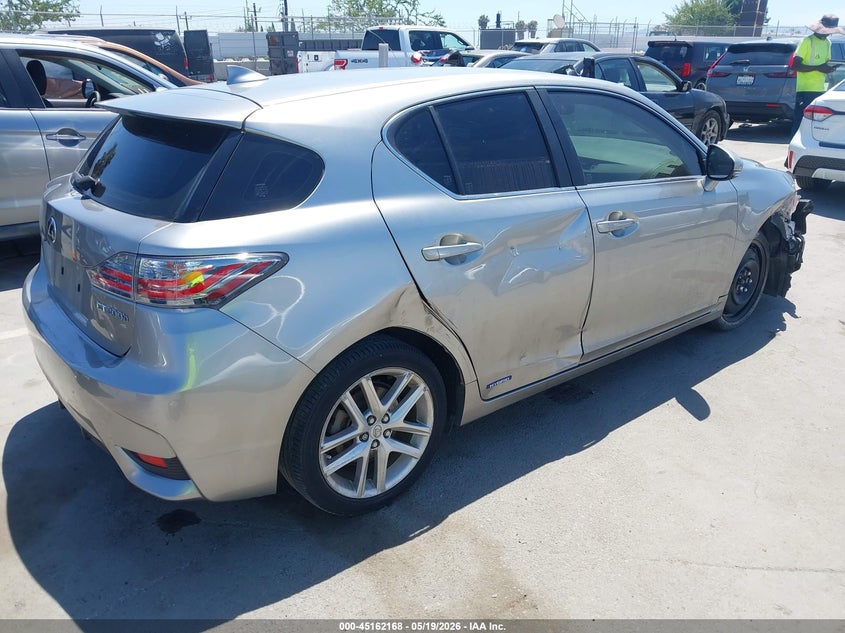 Vin: jthkd5bh9h2298995, lot: 45659833, lexus ct ct 200h f sport 20174