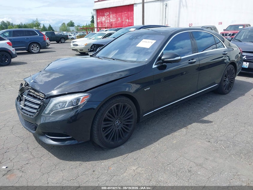 Vin: wddug7gb2fa078561, lot: 45659839, mercedes-benz s 600 20152