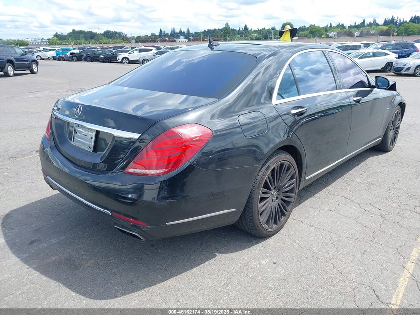 Vin: wddug7gb2fa078561, lot: 45659839, mercedes-benz s 600 20154