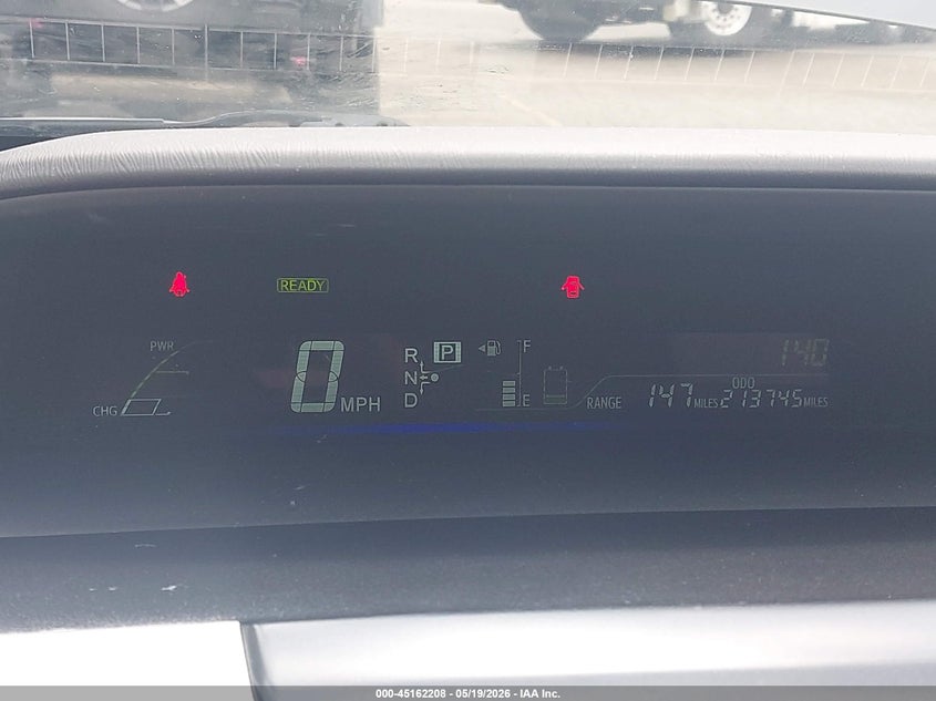 2012 TOYOTA PRIUS V (+) WAGON 1.8L I-4 DOHC, VVT, 98HP