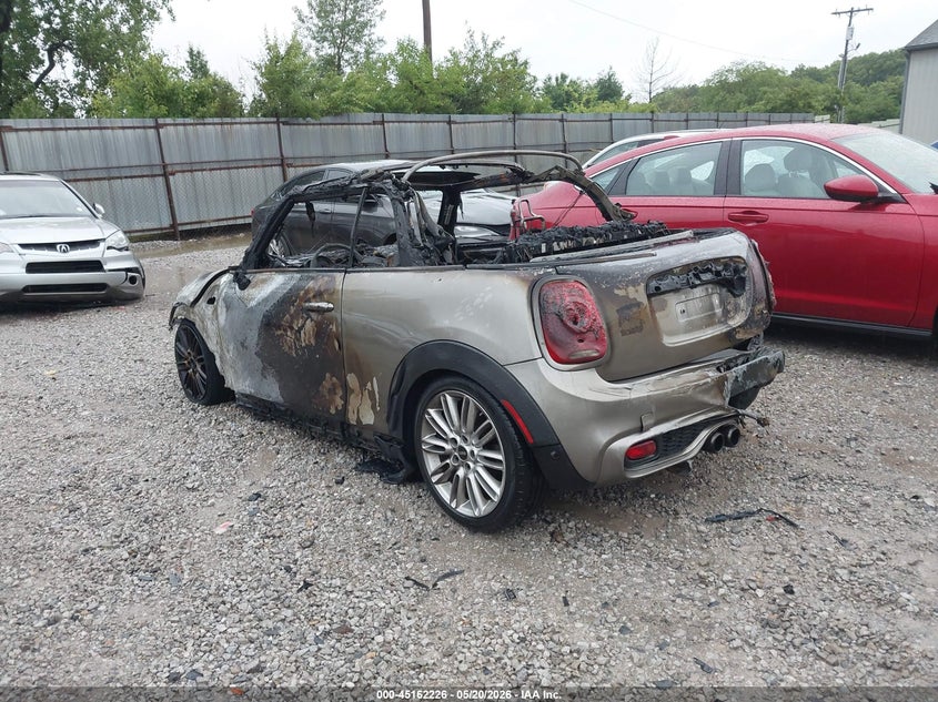 Vin: wmwwg9c33h3c81222, lot: 45659890, mini convertible cooper s 20173