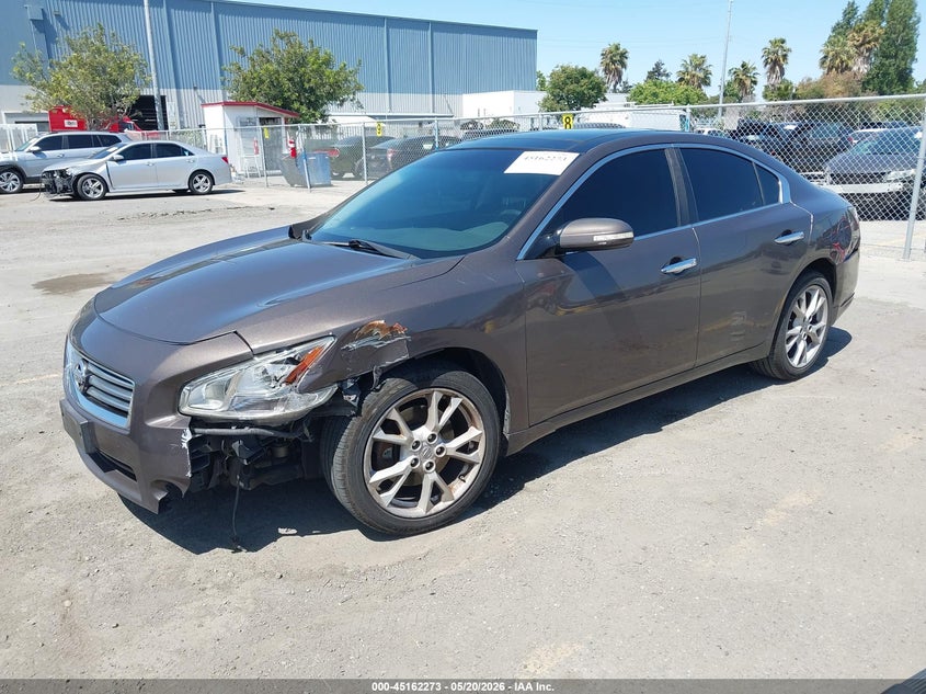 2012 Nissan Maxima 3.5 3.5 Sv brown Lot 111045162273 Vin 1N4AA5AP0CC854859