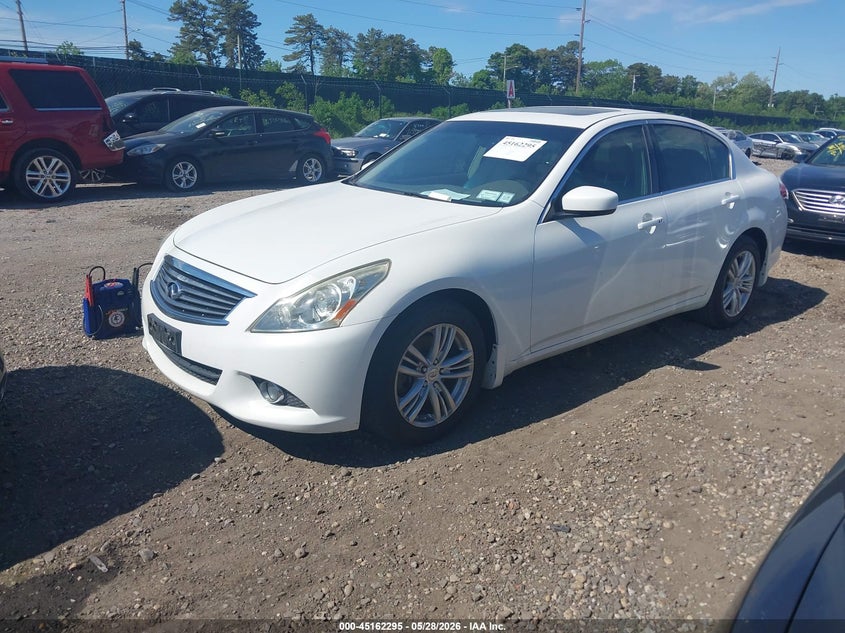 2011 Infiniti G37x JN1CV6AR8BM355673 photo 1