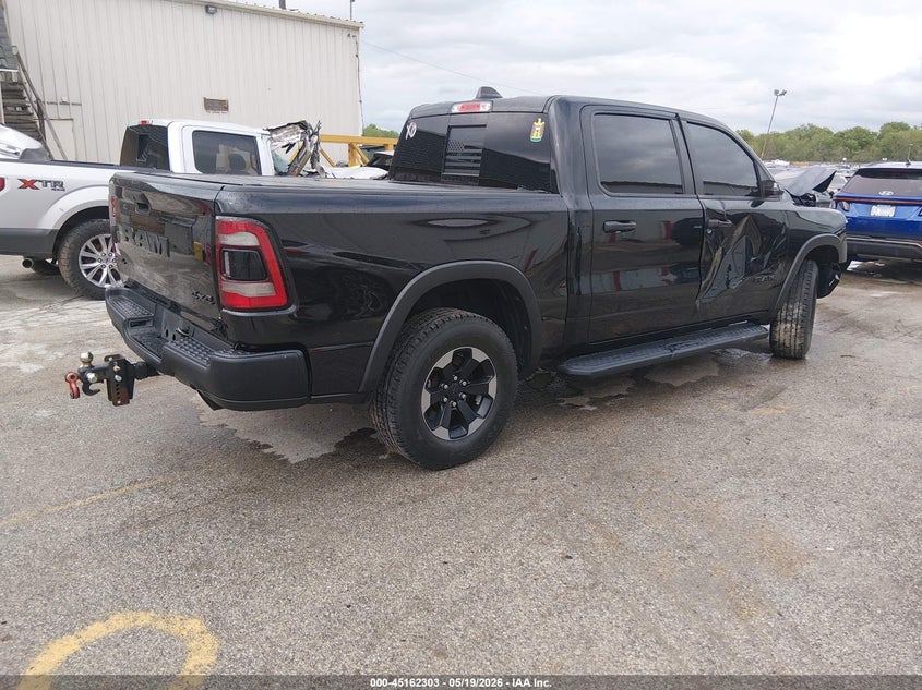 Vin: 1c6srflt8mn697053, lot: 45659966, ram 1500 rebel  4x4 5'7 box 20214