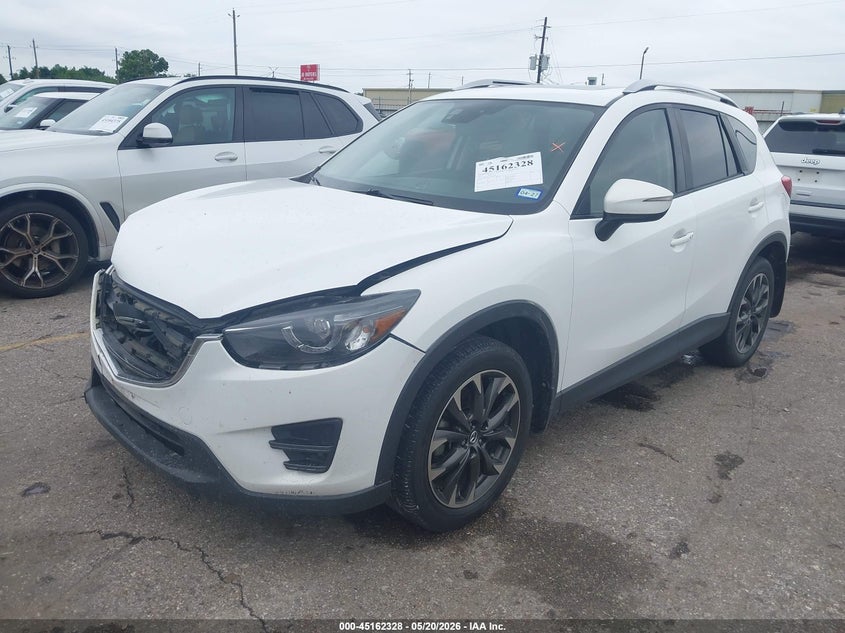 Vin: jm3ke2dy9g0734174, lot: 45659992, mazda cx-5 grand touring 20162