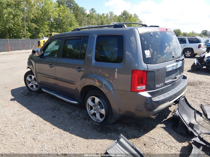 Vin: 5fnyf4h52fb028210, lot: 45660037, honda pilot ex-l 20153