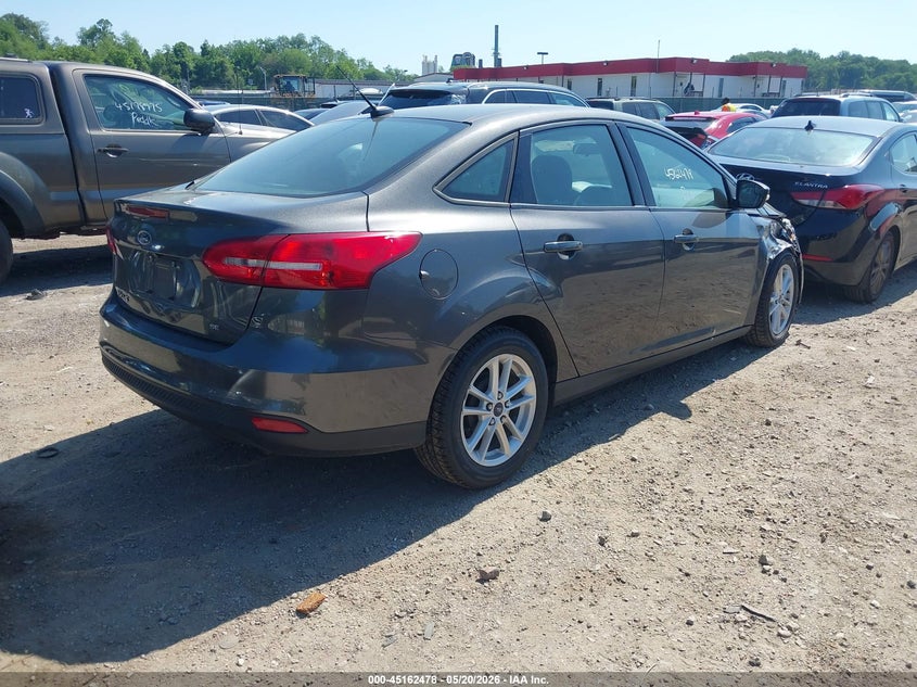 Vin: 1fadp3f27gl261681, lot: 45660142, ford focus se 20164