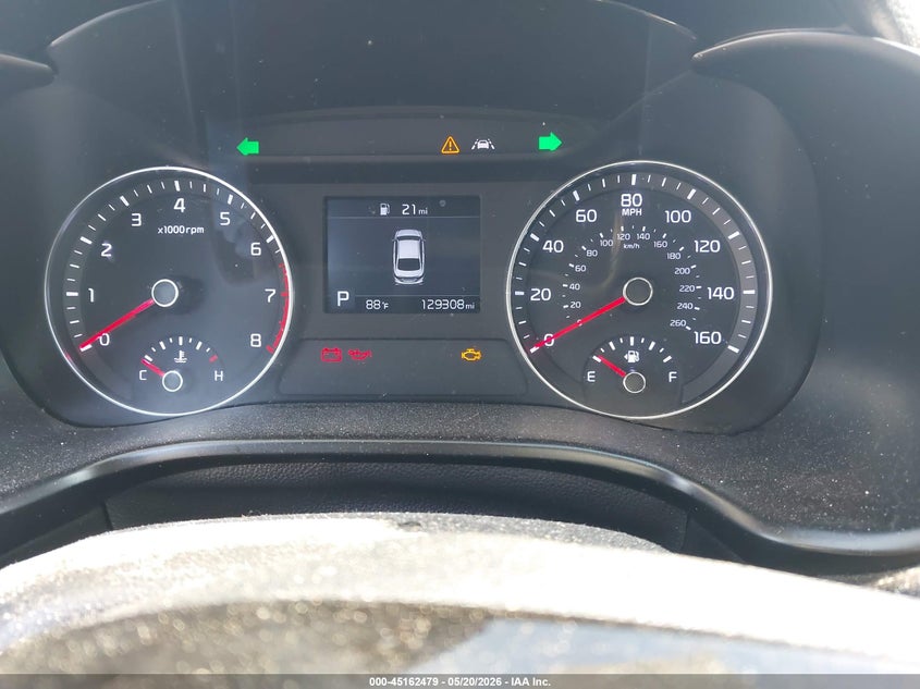 VIN 3KPF24AD6ME383193 2021 KIA FORTE LXS