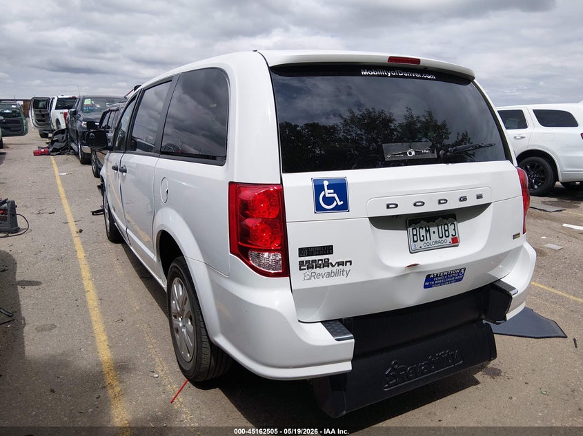 2019 DODGE GRAND CARAVAN auction photo 3