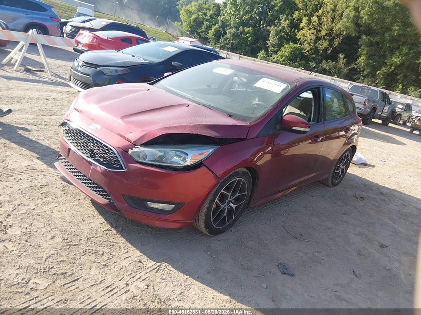Vin: 1fadp3k27fl298041, lot: 45660195, ford focus se 20152