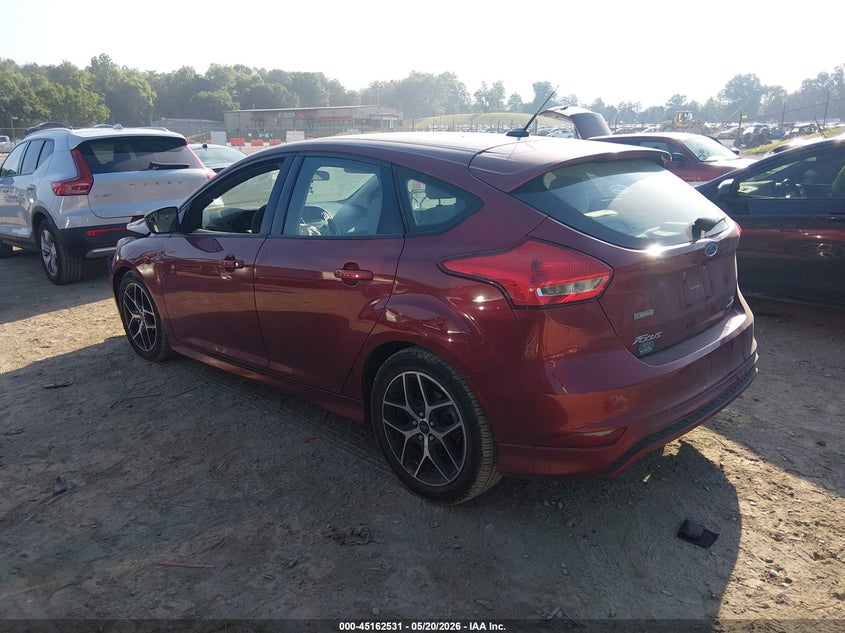 Vin: 1fadp3k27fl298041, lot: 45660195, ford focus se 20153