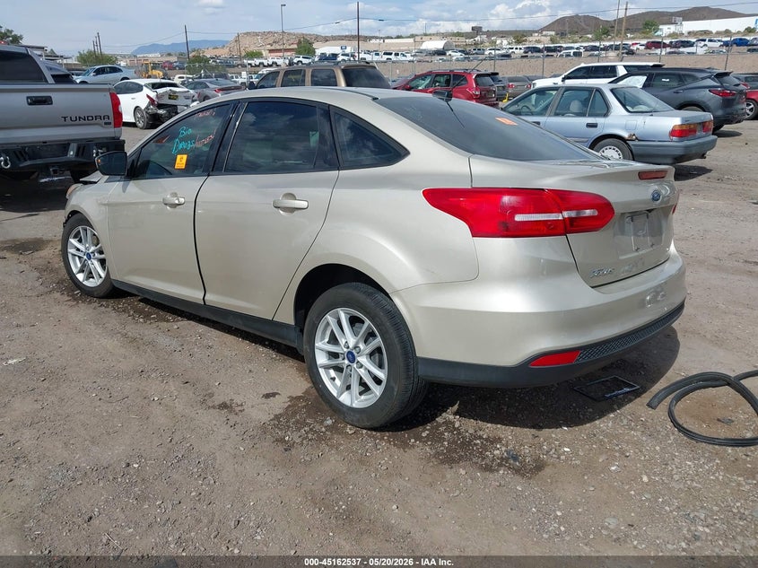 Vin: 1fadp3f27jl217641, lot: 45660201, ford focus se 20183