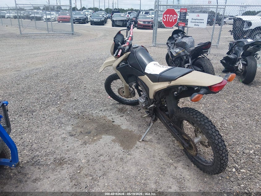 VIN MLHMD4415H5001754 2017 HONDA CRF250 L/RL