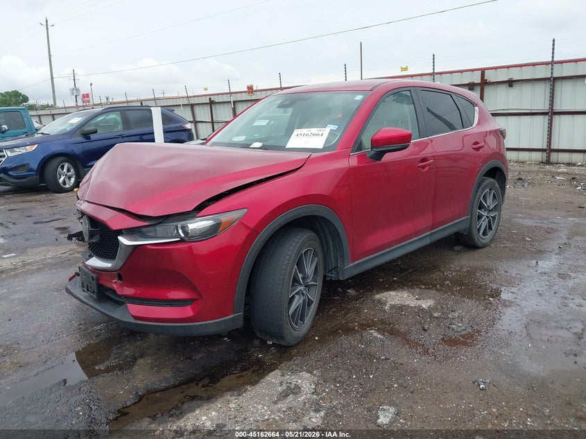 Vin: jm3kfacmxj0423754, lot: 45660328, mazda cx-5 touring 20182