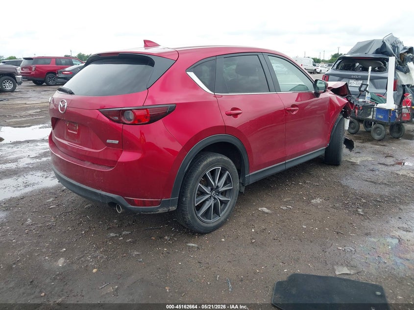 Vin: jm3kfacmxj0423754, lot: 45660328, mazda cx-5 touring 20184