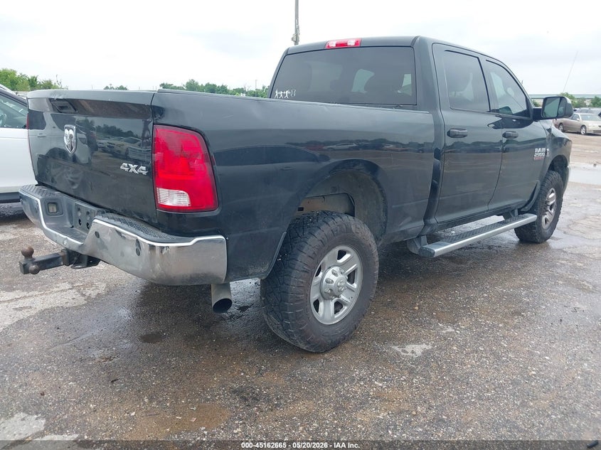 Vin: 3c6ur5cl5hg680048, lot: 45660329, ram 2500 tradesman  4x4 6'4 box 20174