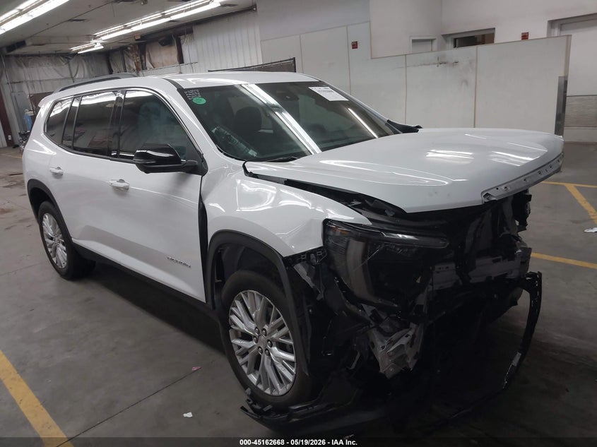 Vin: 1gkenkks2rj238140, lot: 45660332, gmc acadia fwd elevation 20241