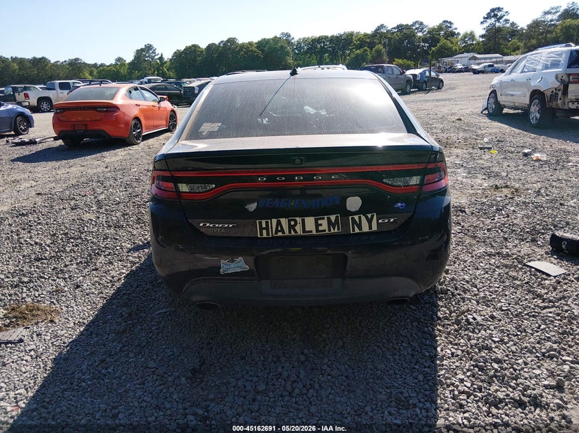 2016 Dodge Dart Gt Sport Blacktop VIN: 1C3CDFGB0GD817908 Lot: 45162691