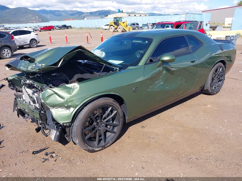 Vin: 2c3cdzc90ph542533, lot: 45660378, dodge challenger srt hellcat jailbreak 20232