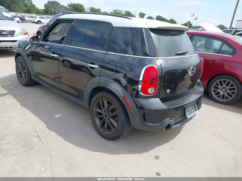 Vin: wmwzc3c51bwl78333, lot: 45660397, mini cooper s countryman 20113