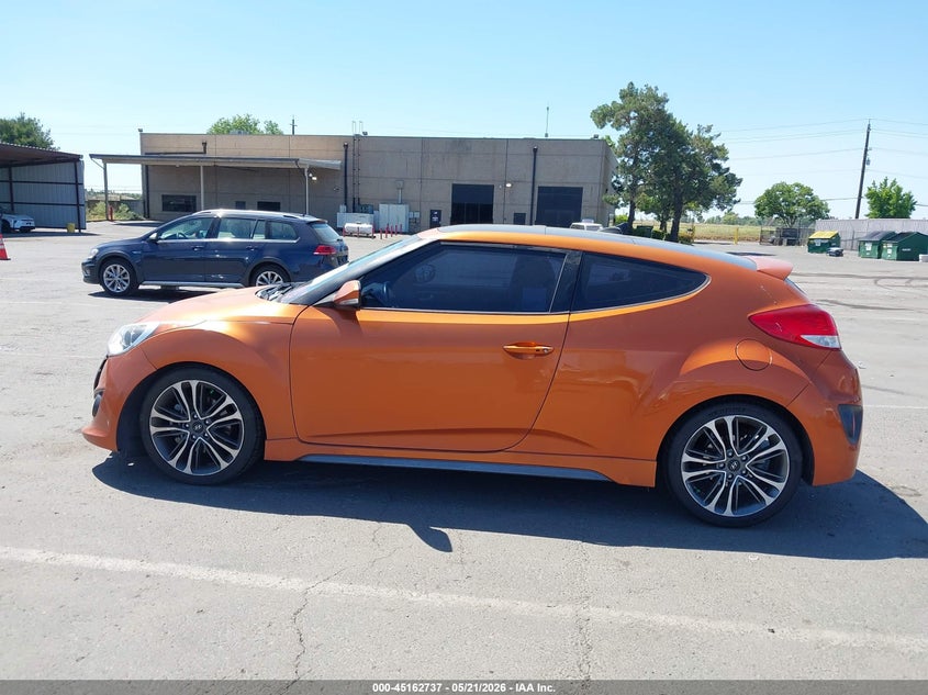 2016 Hyundai Veloster Turbo VIN: KMHTC6AE9GU250143 Lot: 45162737