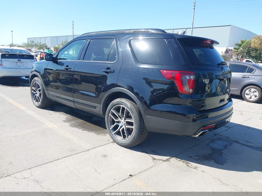 Vin: 1fm5k8gt6ggc24630, lot: 45660475, ford explorer sport 20163