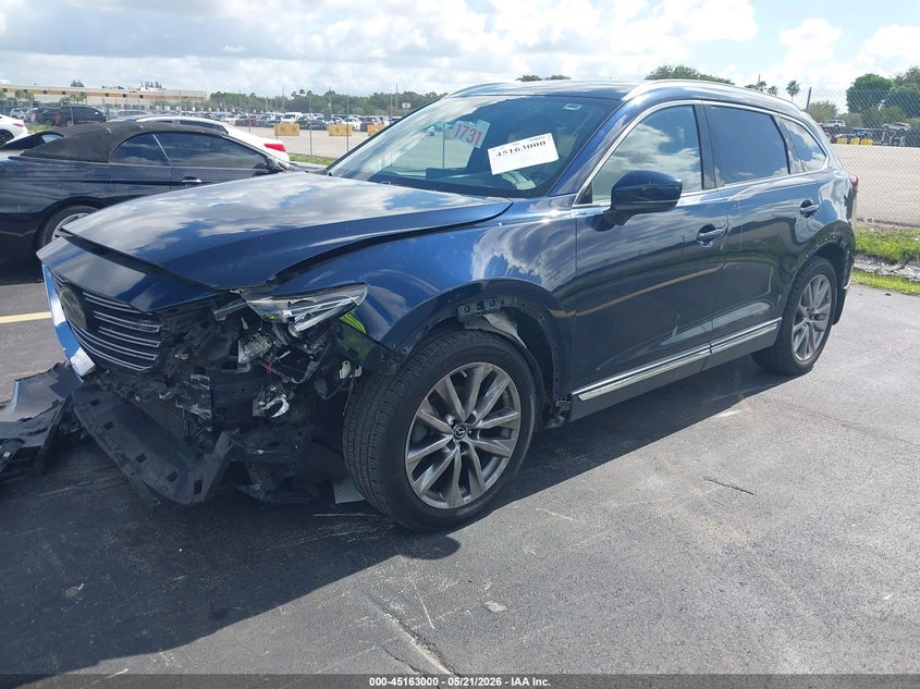 Vin: jm3tcady1j0224753, lot: 45660664, mazda cx-9 grand touring 20182