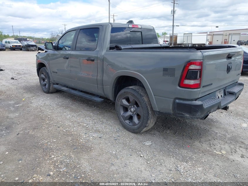 Vin: 1c6srfft0ln410444, lot: 45660685, ram 1500 big horn  4x4 5'7 box 20203