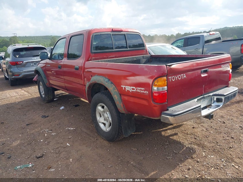 2001 TOYOTA TACOMA auction photo 3