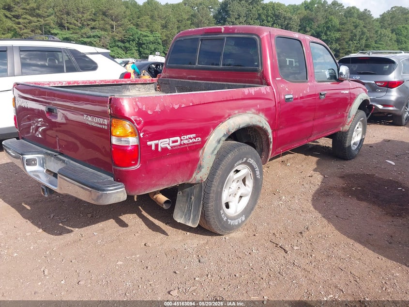 2001 TOYOTA TACOMA auction photo 4