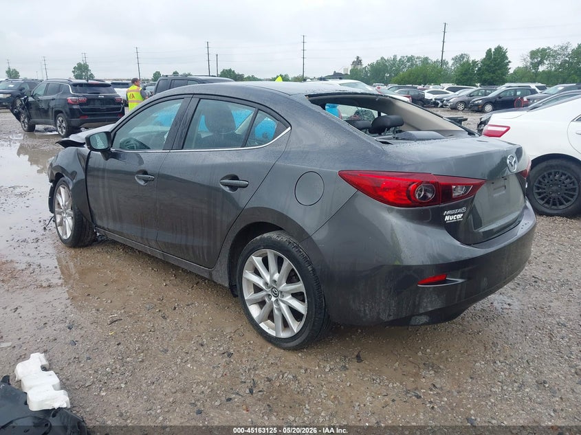 Vin: jm1bn1v71h1126640, lot: 45660789, mazda mazda3 touring 20173