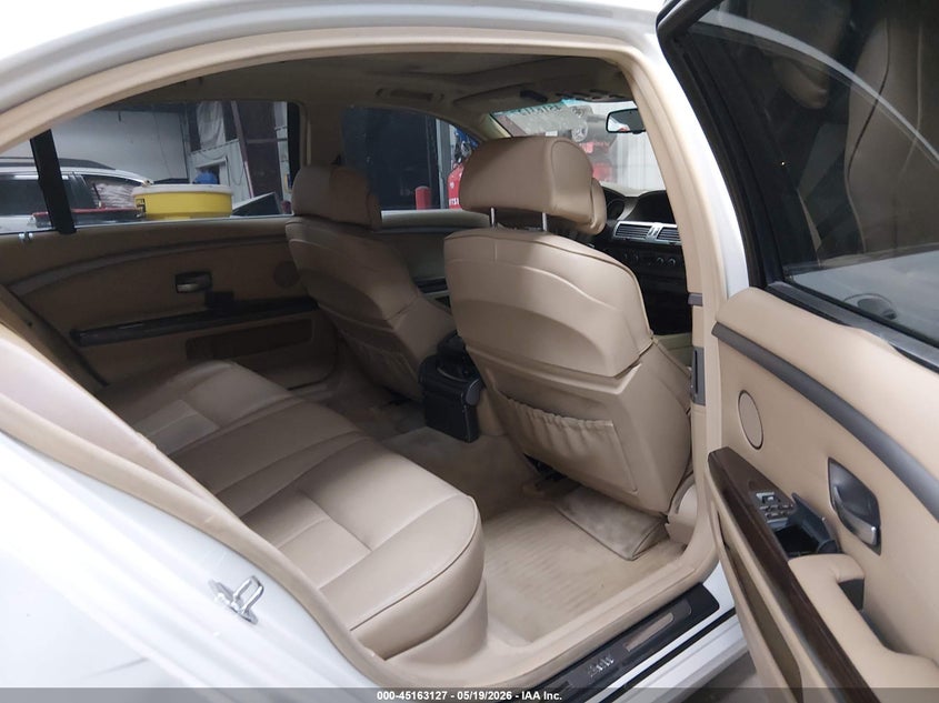 2007 BMW 750Li VIN: WBAHN835X7DT70771 Lot: 45163127
