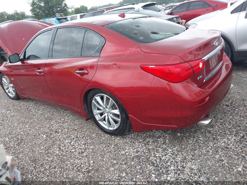 Vin: jn1ev7ar5gm344183, lot: 45660794, infiniti q50 3.0t premium 20163