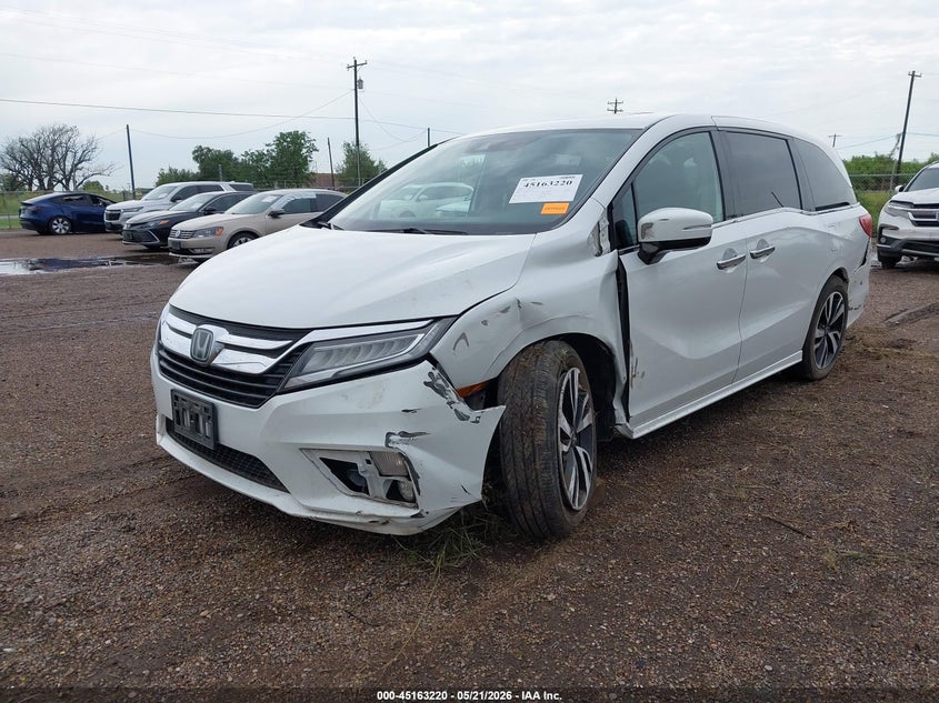 Vin: 5fnrl6h95lb019895, lot: 45660883, honda odyssey elite 20202