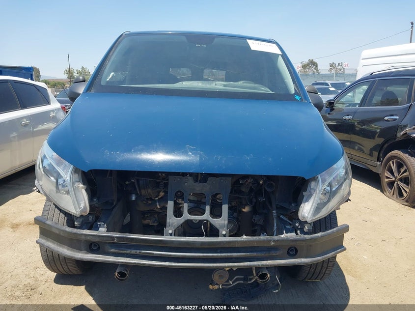 2016 Mercedes-Benz Metris VIN: WD3PG2EA7G3115608 Lot: 45163227