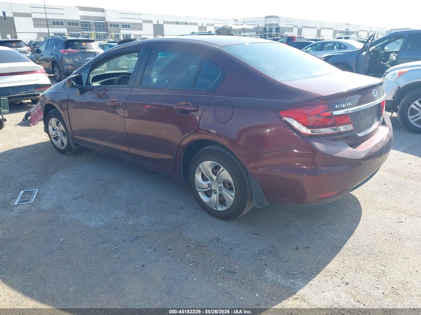 2015 HONDA CIVIC auction photo 3