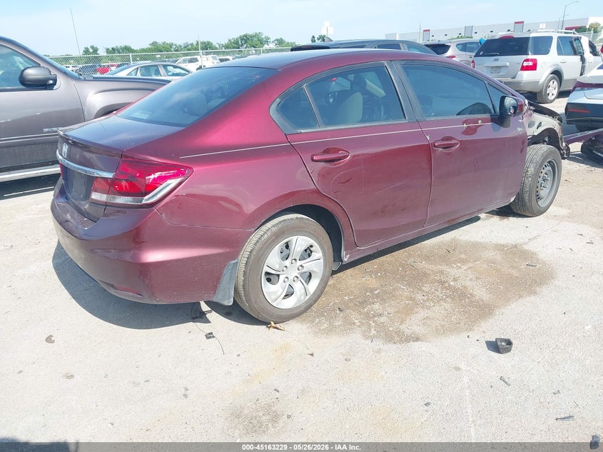 2015 HONDA CIVIC auction photo 4