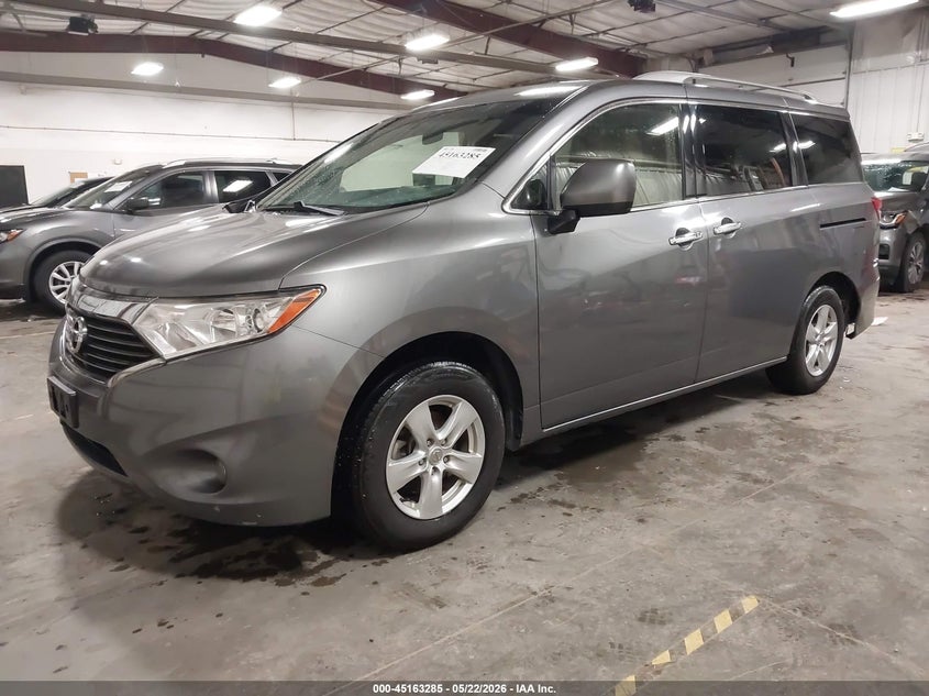 Vin: jn8ae2kp8h9168024, lot: 45660949, nissan quest sv 20172