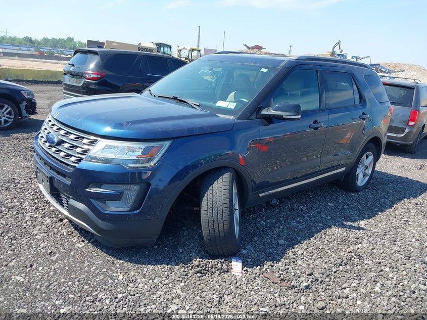 Vin: 1fm5k8d84hgc37295, lot: 45660950, ford explorer xlt 20172